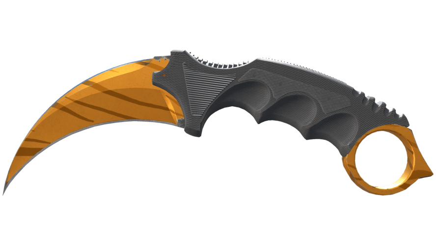 ★ StatTrak™ Karambit | Tiger Tooth (Minimal Wear)