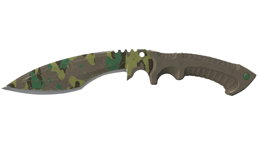 ★ StatTrak™ Kukri Knife | Boreal Forest (Well-Worn)