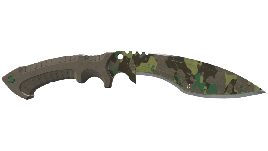 ★ StatTrak™ Kukri Knife | Boreal Forest (Well-Worn)