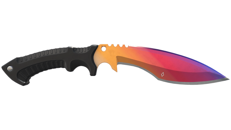 ★ StatTrak™ Kukri Knife | Fade (Minimal Wear)