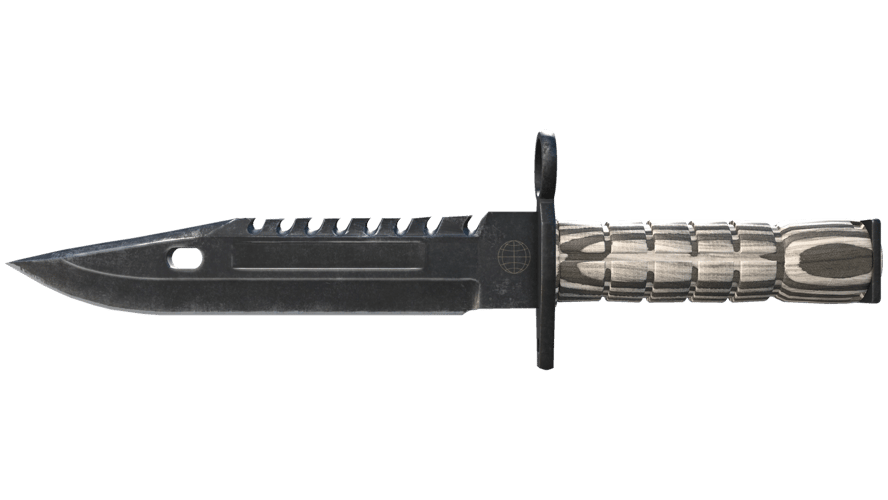 ★ StatTrak™ M9 Bayonet | Black Laminate (Factory New)