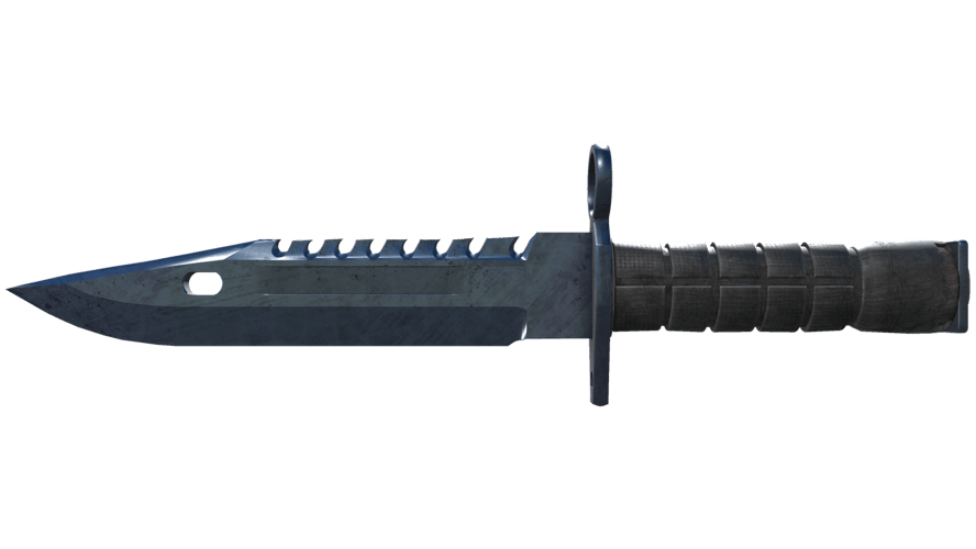 ★ StatTrak™ M9 Bayonet | Blue Steel (Minimal Wear)
