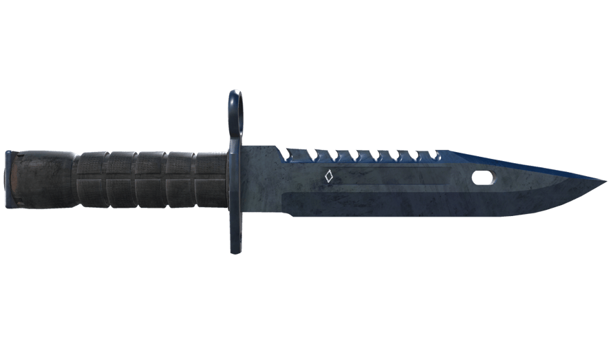 ★ StatTrak™ M9 Bayonet | Blue Steel (Minimal Wear)