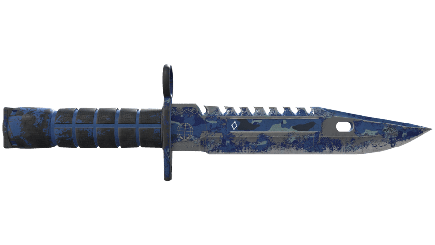 ★ StatTrak™ M9 Bayonet | Bright Water (Battle-Scarred)