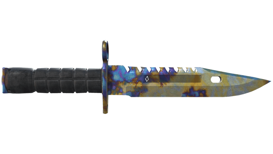 ★ StatTrak™ M9 Bayonet | Case Hardened (Well-Worn)
