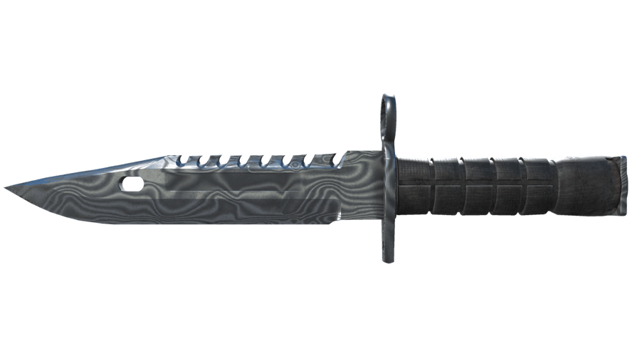 ★ StatTrak™ M9 Bayonet | Damascus Steel (Well-Worn)