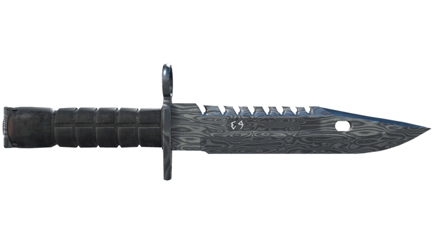 ★ StatTrak™ M9 Bayonet | Damascus Steel (Well-Worn)