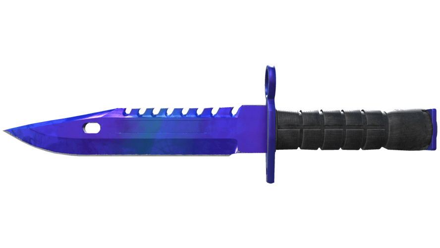 ★ StatTrak™ M9 Bayonet | Doppler Sapphire (Factory New)