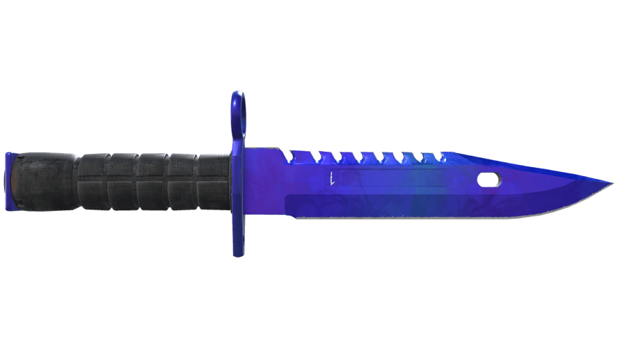 ★ StatTrak™ M9 Bayonet | Doppler Sapphire (Factory New)
