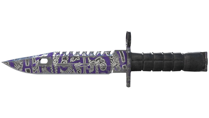 ★ StatTrak™ M9 Bayonet | Freehand (Well-Worn)