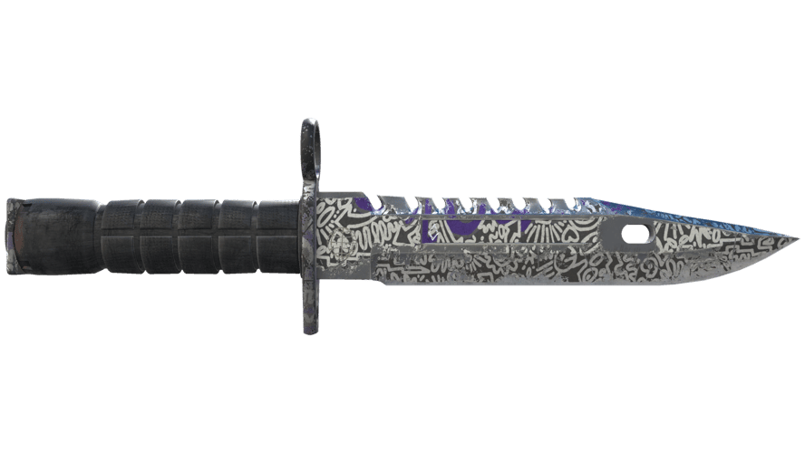 ★ StatTrak™ M9 Bayonet | Freehand (Well-Worn)