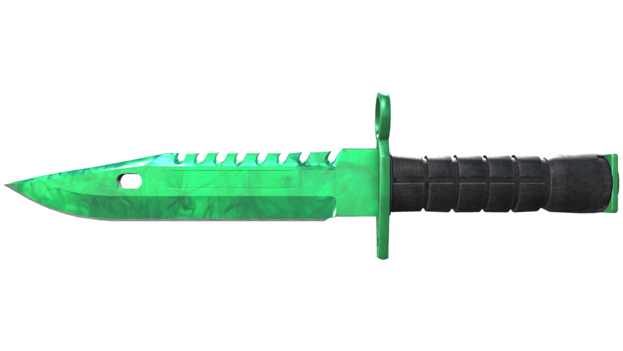 ★ StatTrak™ M9 Bayonet | Gamma Doppler Emerald (Factory New)