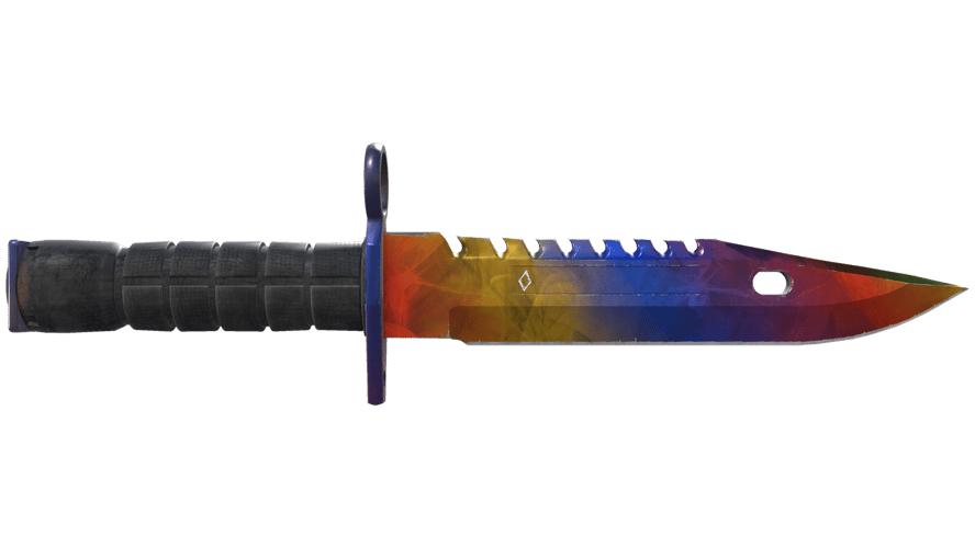 ★ StatTrak™ M9 Bayonet | Marble Fade (Minimal Wear)