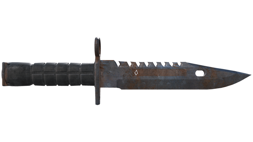 ★ StatTrak™ M9 Bayonet | Rust Coat (Well-Worn)