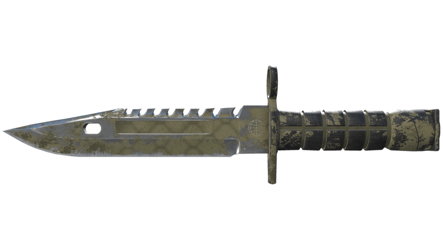 ★ StatTrak™ M9 Bayonet | Safari Mesh (Well-Worn)