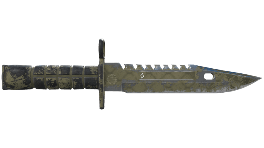 ★ StatTrak™ M9 Bayonet | Safari Mesh (Well-Worn)