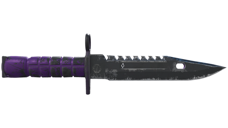 ★ StatTrak™ M9 Bayonet | Ultraviolet (Field-Tested)
