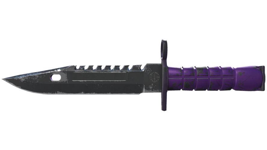 ★ StatTrak™ M9 Bayonet | Ultraviolet (Field-Tested)