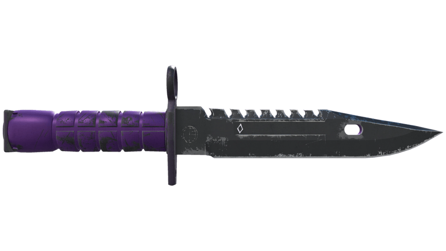 ★ StatTrak™ M9 Bayonet | Ultraviolet (Field-Tested)