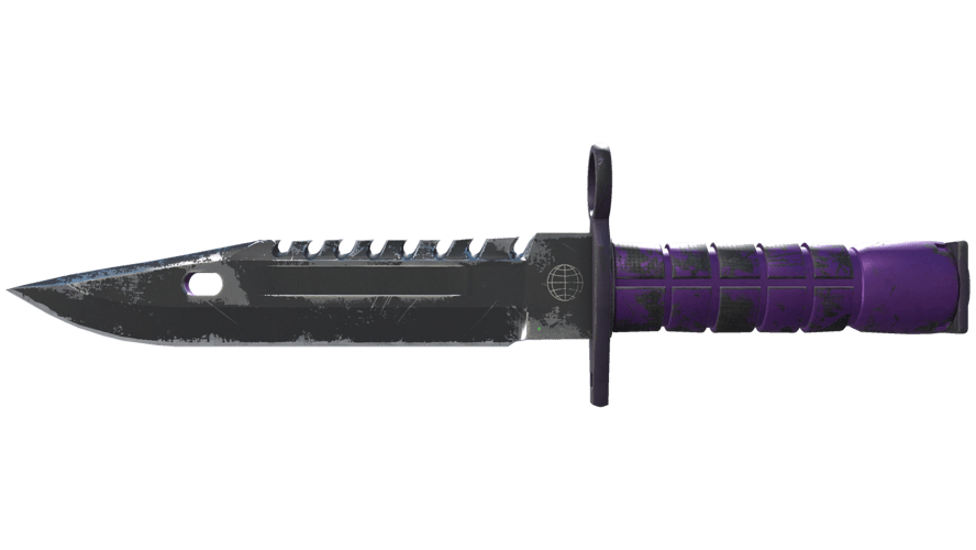 ★ StatTrak™ M9 Bayonet | Ultraviolet (Field-Tested)