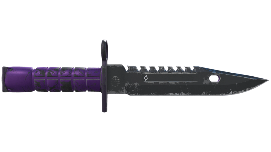 ★ StatTrak™ M9 Bayonet | Ultraviolet (Field-Tested)