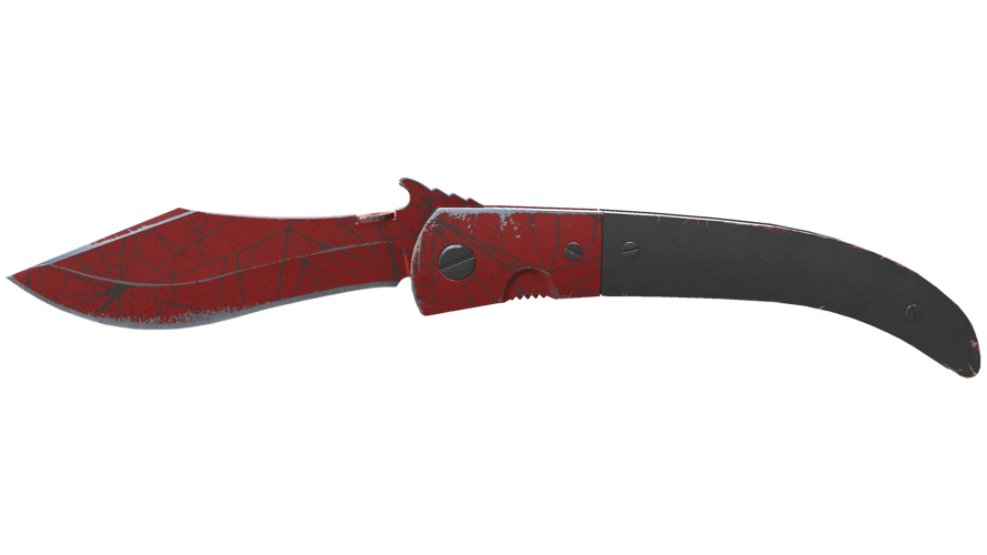 ★ StatTrak™ Navaja Knife | Crimson Web (Well-Worn)