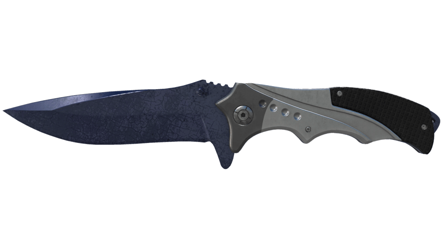 ★ StatTrak™ Nomad Knife | Blue Steel (Battle-Scarred)