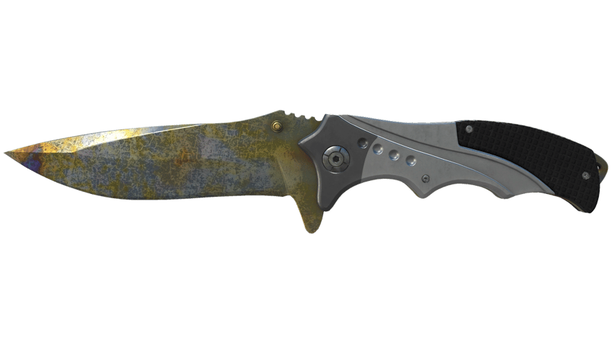 ★ StatTrak™ Nomad Knife | Case Hardened (Battle-Scarred)