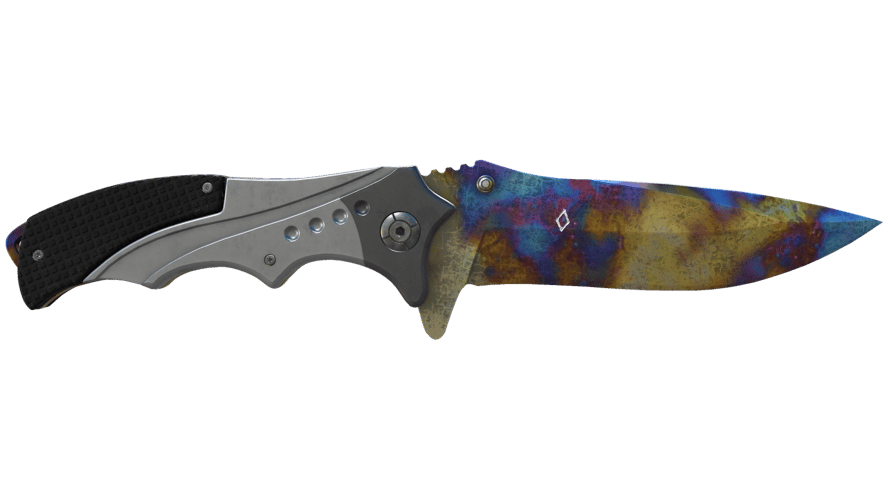 ★ StatTrak™ Nomad Knife | Case Hardened (Well-Worn)