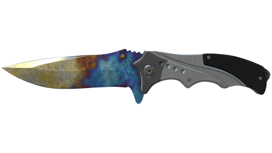 ★ StatTrak™ Nomad Knife | Case Hardened (Well-Worn)