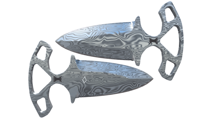 ★ StatTrak™ Shadow Daggers | Damascus Steel (Factory New)