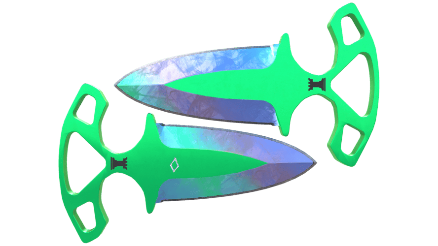 ★ StatTrak™ Shadow Daggers | Gamma Doppler Phase 1 (Factory New)