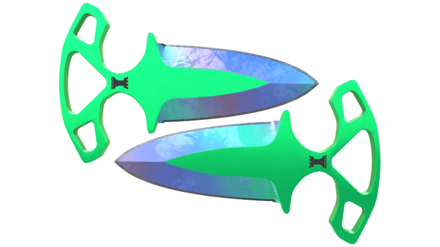 ★ StatTrak™ Shadow Daggers | Gamma Doppler Phase 1 (Factory New)