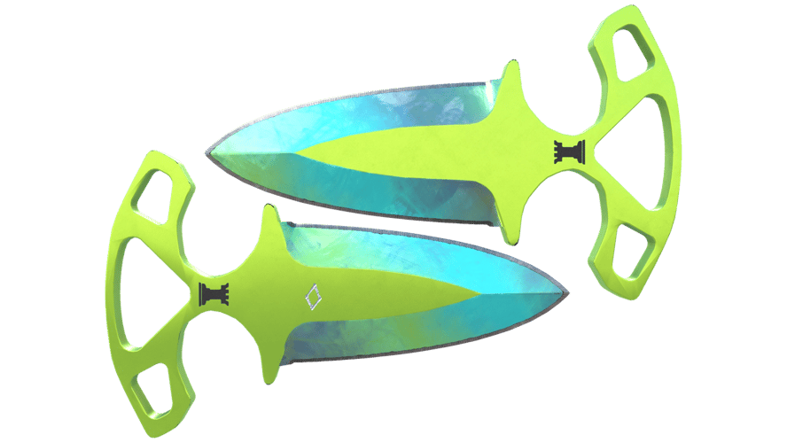 ★ StatTrak™ Shadow Daggers | Gamma Doppler Phase 4 (Minimal Wear)