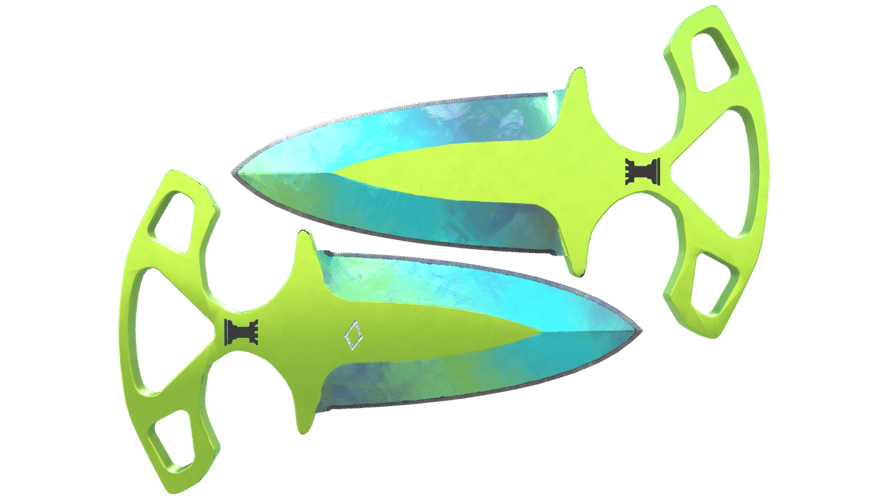 ★ StatTrak™ Shadow Daggers | Gamma Doppler Phase 4 (Minimal Wear)