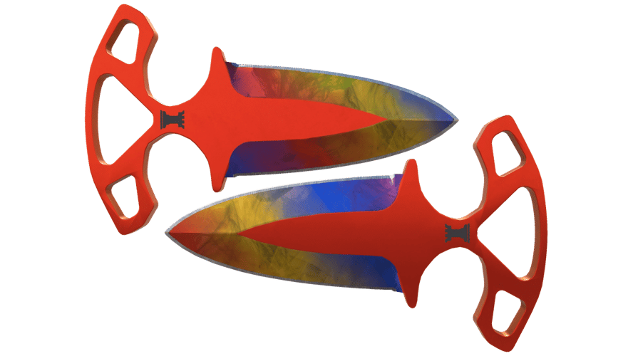 ★ StatTrak™ Shadow Daggers | Marble Fade (Factory New)