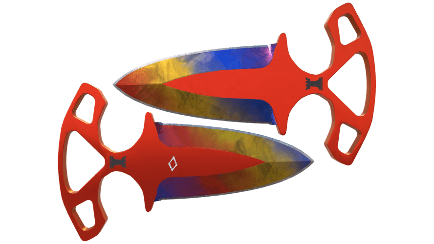 ★ StatTrak™ Shadow Daggers | Marble Fade (Factory New)