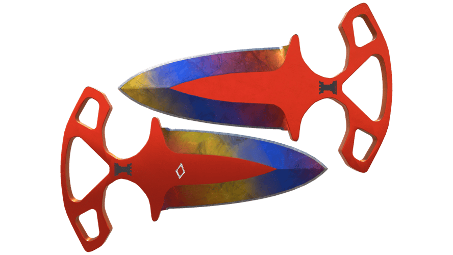 ★ StatTrak™ Shadow Daggers | Marble Fade (Minimal Wear)