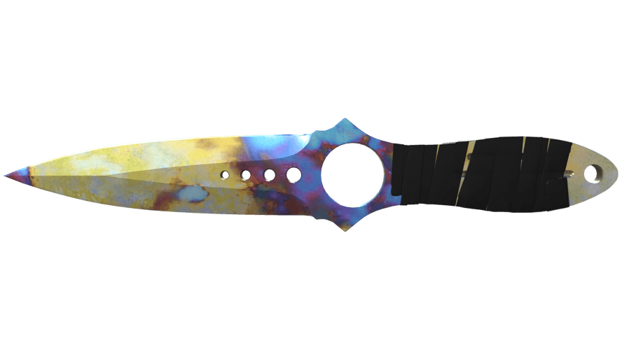 ★ StatTrak™ Skeleton Knife | Case Hardened (Minimal Wear)