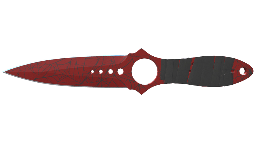 ★ StatTrak™ Skeleton Knife | Crimson Web (Field-Tested)