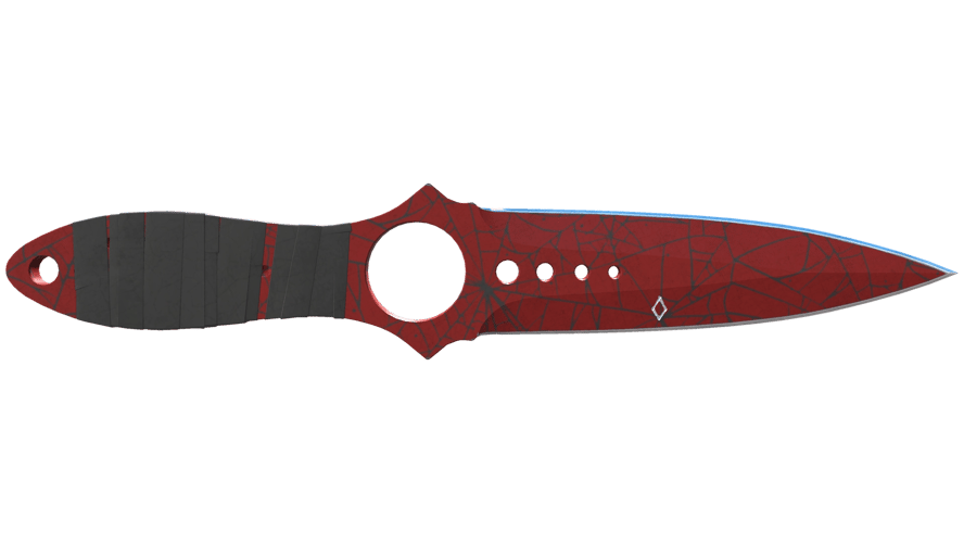★ StatTrak™ Skeleton Knife | Crimson Web (Field-Tested)