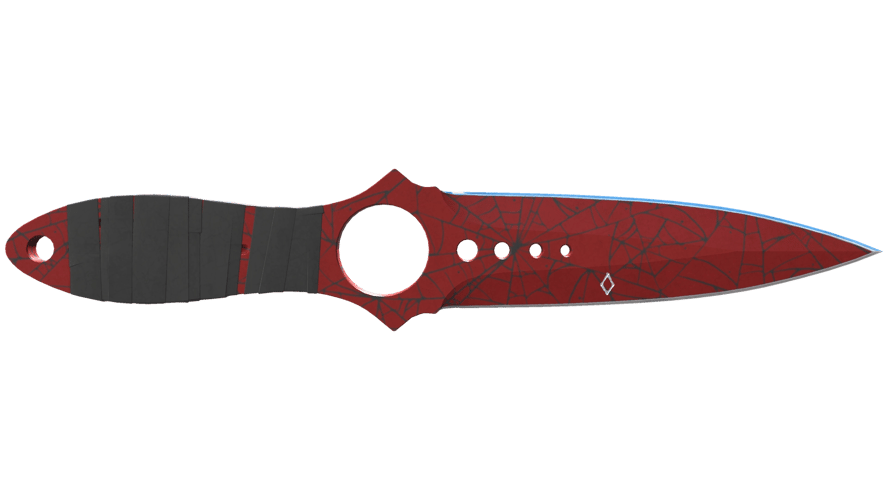 ★ StatTrak™ Skeleton Knife | Crimson Web (Minimal Wear)