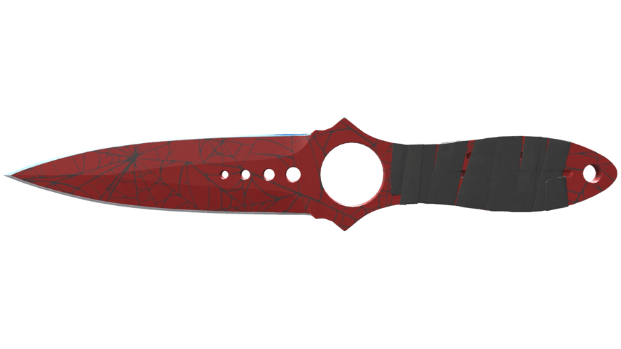 ★ StatTrak™ Skeleton Knife | Crimson Web (Minimal Wear)