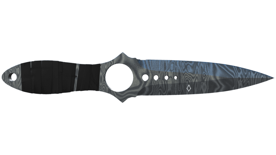 ★ StatTrak™ Skeleton Knife | Damascus Steel (Well-Worn)