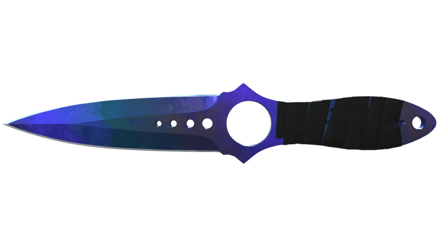 ★ StatTrak™ Skeleton Knife | Doppler Phase 3 (Minimal Wear)