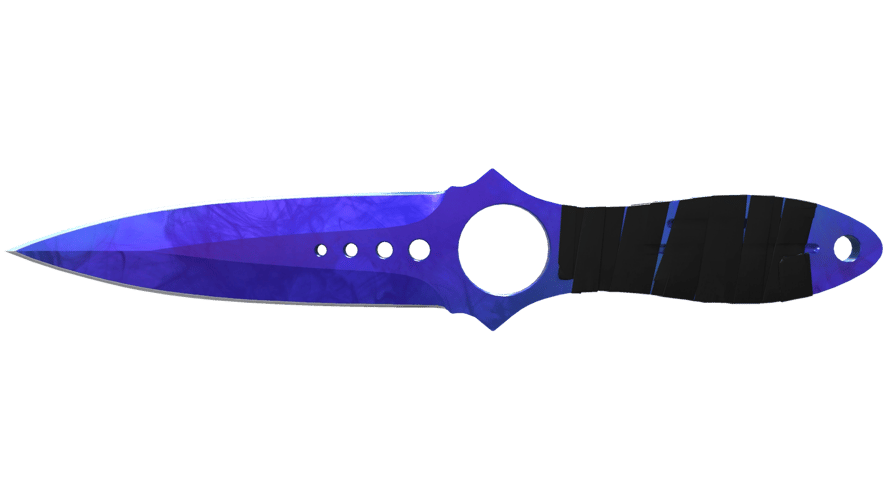 ★ StatTrak™ Skeleton Knife | Doppler Sapphire (Factory New)
