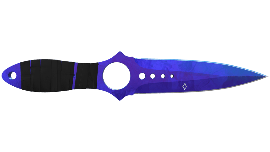 ★ StatTrak™ Skeleton Knife | Doppler Sapphire (Factory New)