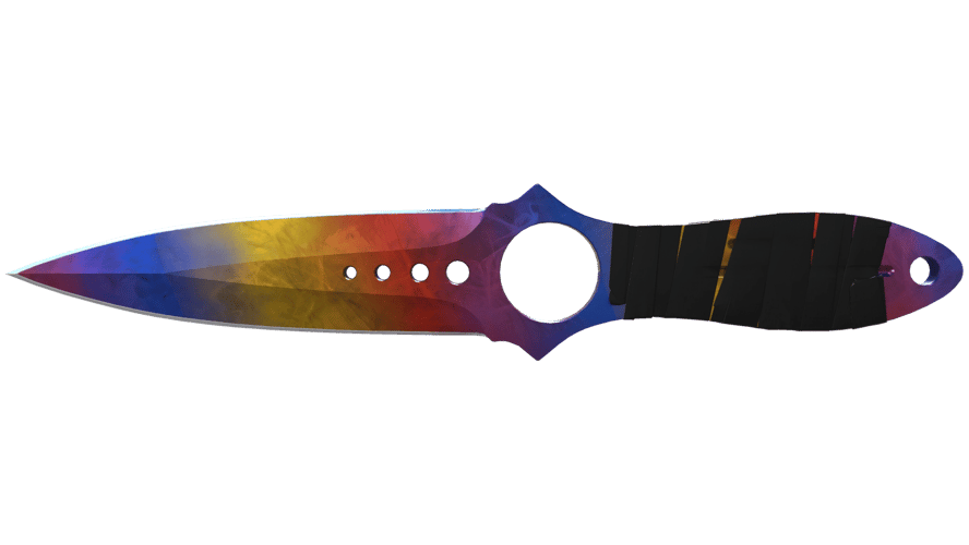 ★ StatTrak™ Skeleton Knife | Marble Fade (Factory New)