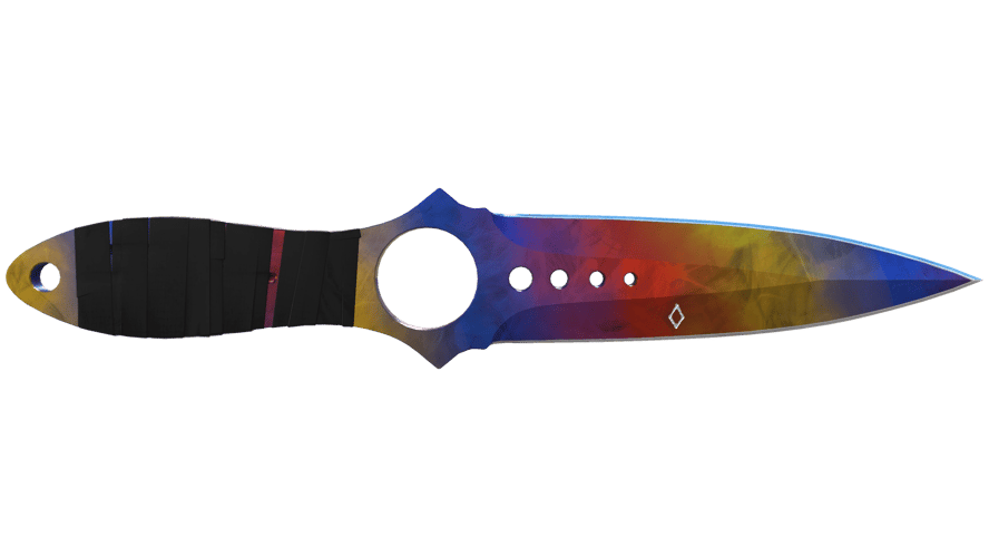 ★ StatTrak™ Skeleton Knife | Marble Fade (Factory New)