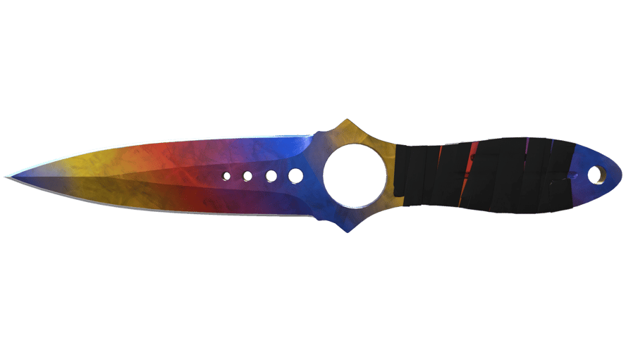 ★ StatTrak™ Skeleton Knife | Marble Fade (Factory New)